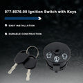 Key Switch 077-8076-00 725-04228 for John Deere 3032E 1025R X300 X320