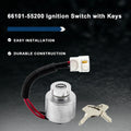 Ignition Switch 66101-55200 66101-55202 for Kubota BX1500D BX1800D BX2200D