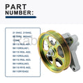 Power Steering Pump with Pulley 21-5442 for Acura MDX Honda Odyssey Pilot
