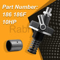 Fuel Injector Pump 186 186F 188F for Yanmar L100 10HP Generator Engine