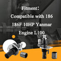 Fuel Injector Pump 186 186F 188F for Yanmar L100 10HP Generator Engine