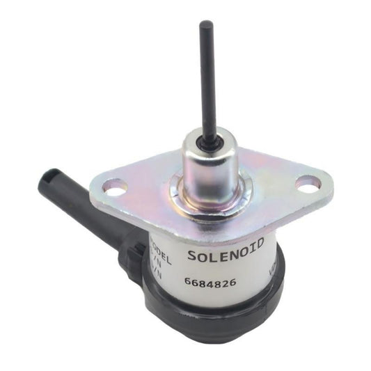 Fuel Shutoff Solenoid 6684826 for Kubota V1703 D1703 Bobcat S185 S160